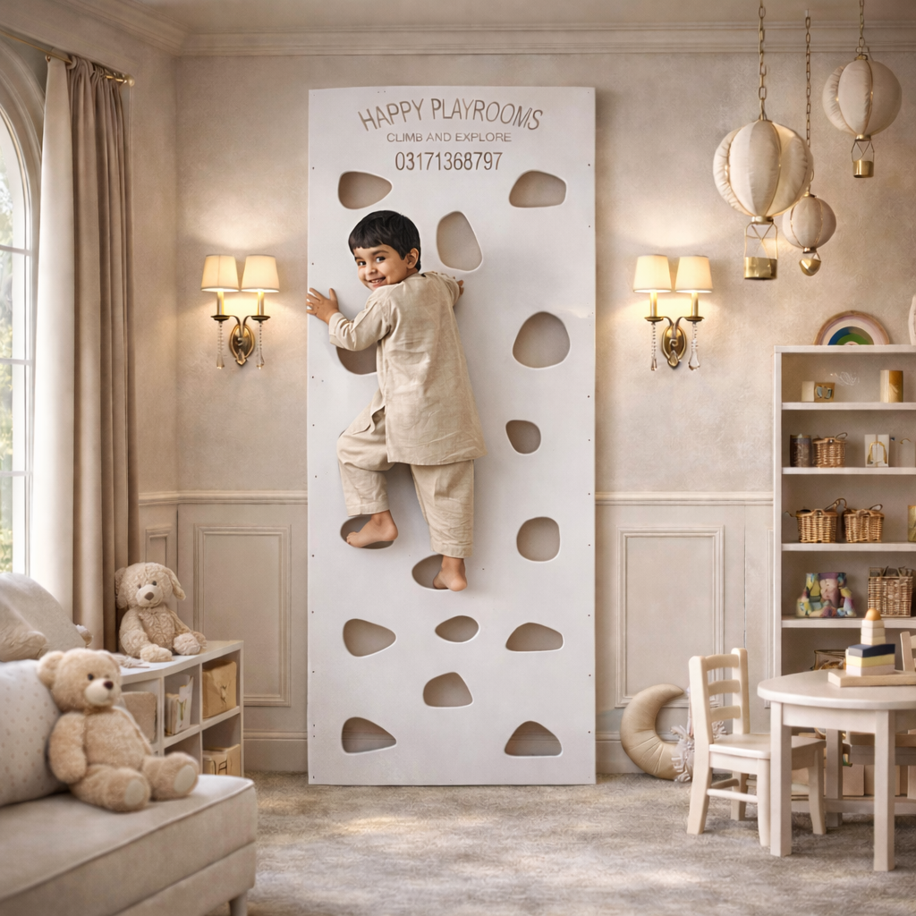 Indoor Kids Climbing Wall Panel