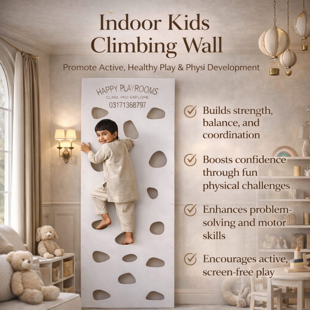 Indoor Kids Climbing Wall Panel