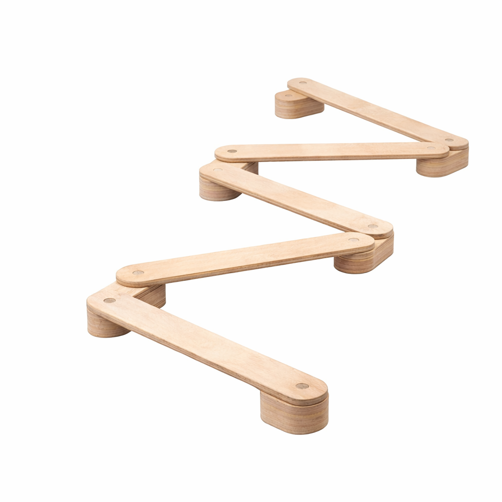 Montessori Wooden Balance Beam Set – Indoor Sensory & Coordination Training Play Equipment for Kids