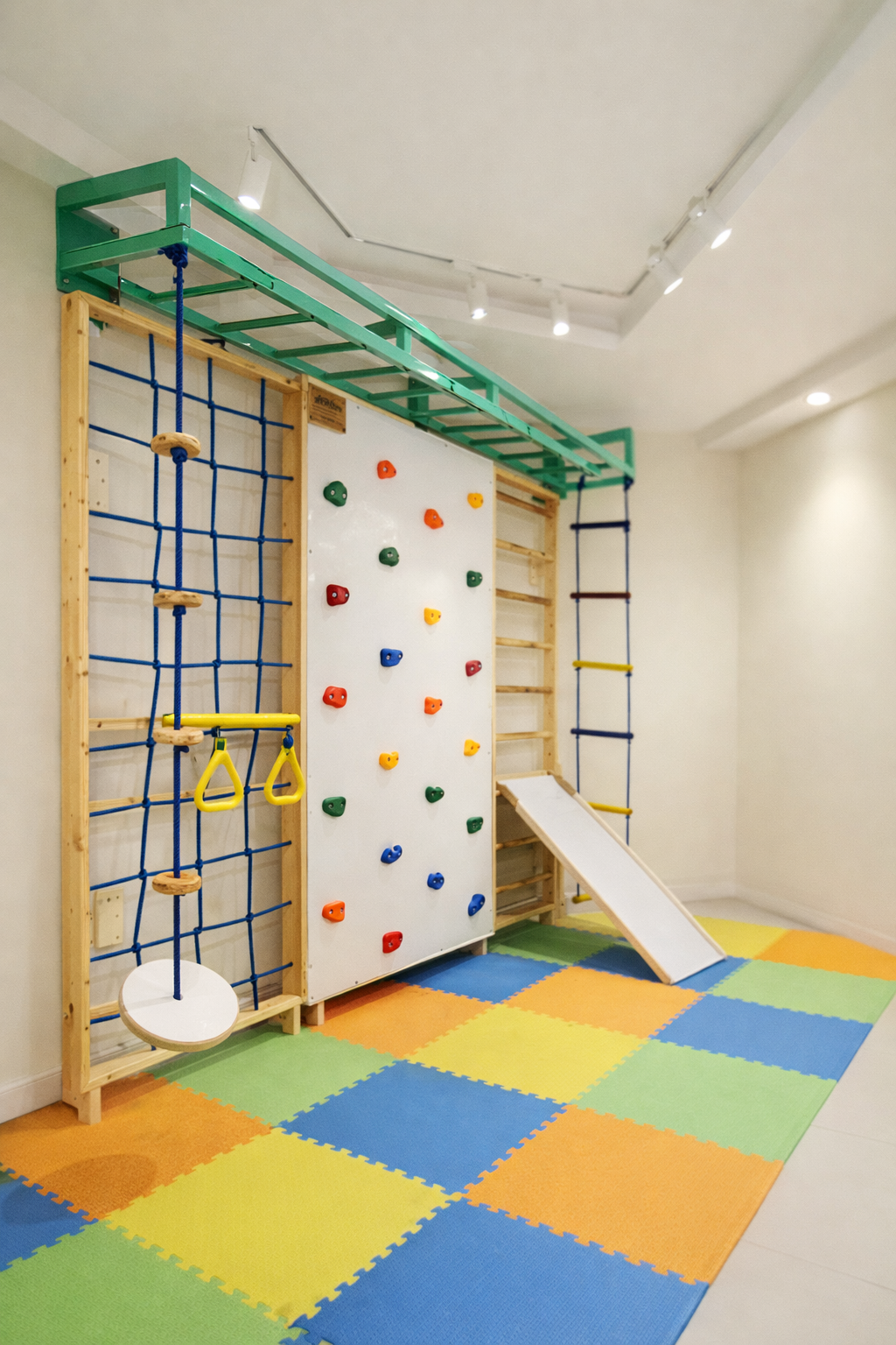 Montessori Wall Gym Playset