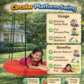 Circular Platform Swing