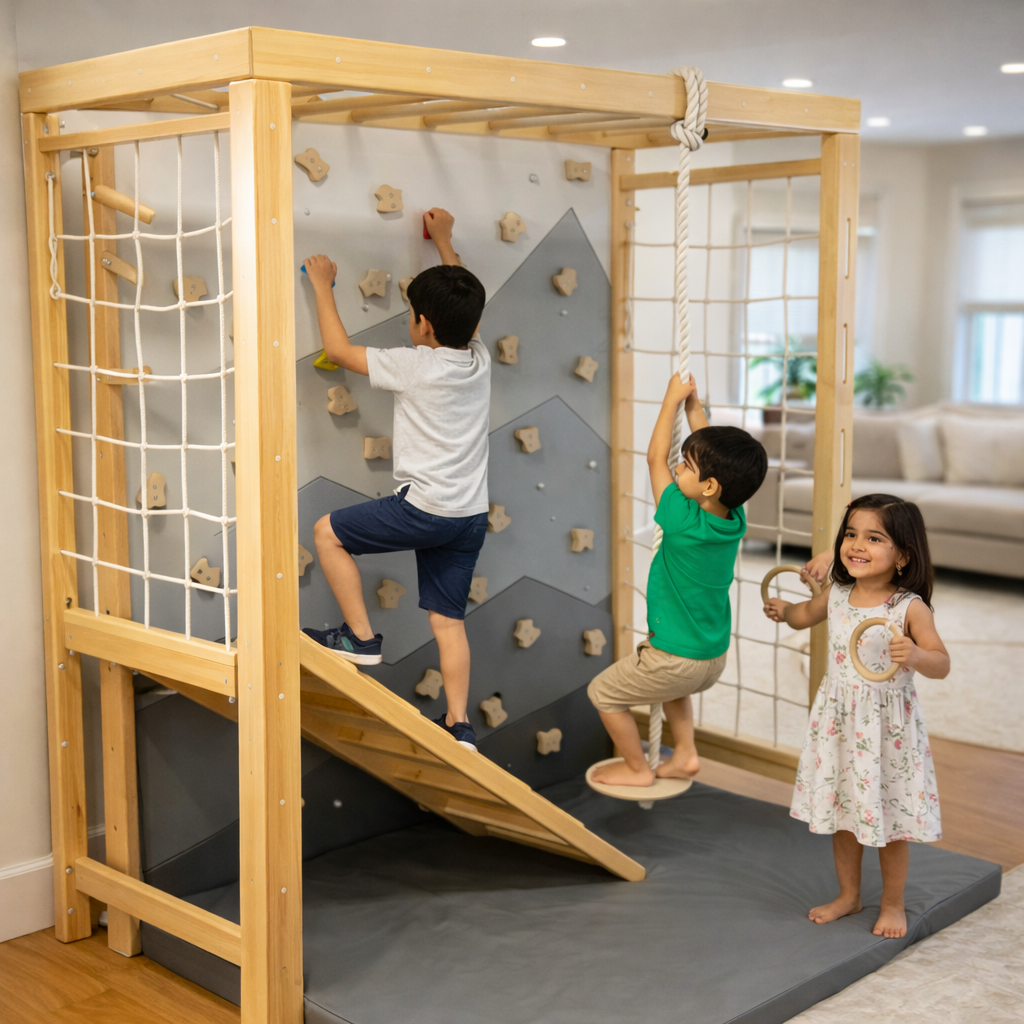 Montessori Climbing Cube Jungle Gym