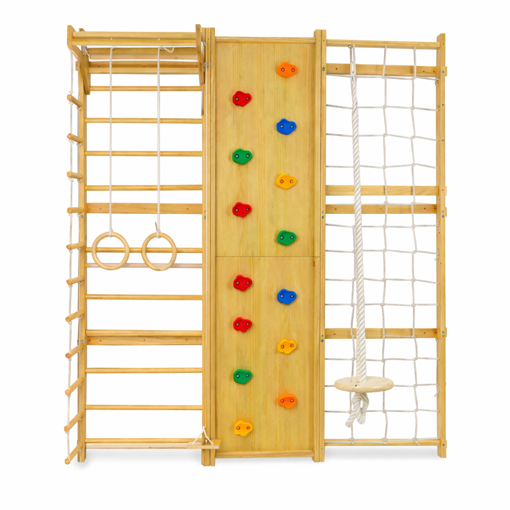 All-in-One Montessori Wall Gym Set