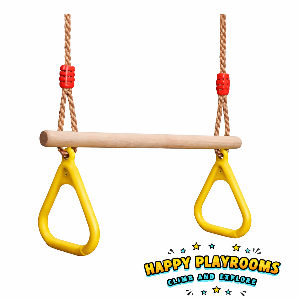 Kids Trapeze Bar with gym Rings