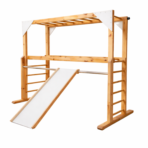 Climbing Play Gym With Slide