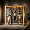 Wooden Indoor Play Gym for Kids